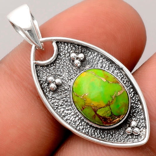 Copper Green Turquoise - Arizona Pendant P-1524 SDP155759