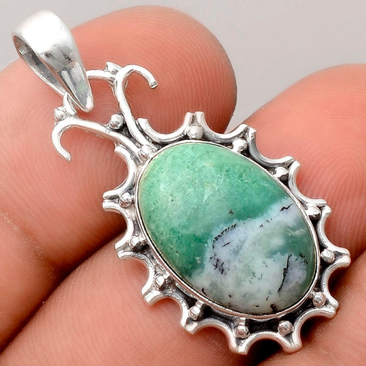 Dendritic Chrysoprase - Africa Pendant P-1249 SDP155765