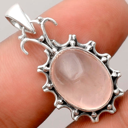 Natural Rose Quartz - Madagascar Pendant P-1249 SDP155767