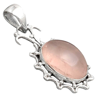 Natural Rose Quartz - Madagascar Pendant P-1249 SDP155767