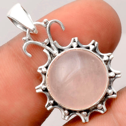 Natural Rose Quartz - Madagascar Pendant P-1249 SDP155770