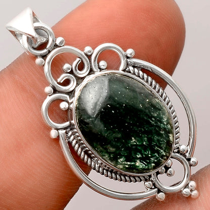 Natural Green Aventurine Pendant P-1569 SDP155809