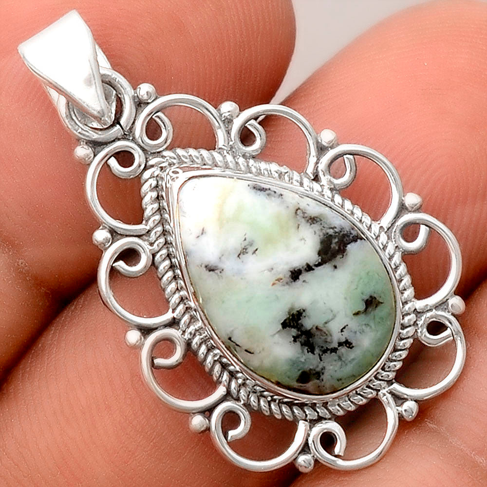 Dendritic Chrysoprase - Africa Pendant P-1699 SDP155820