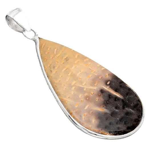 Natural Root Plume Agate Pendant P-1001 SDP155833