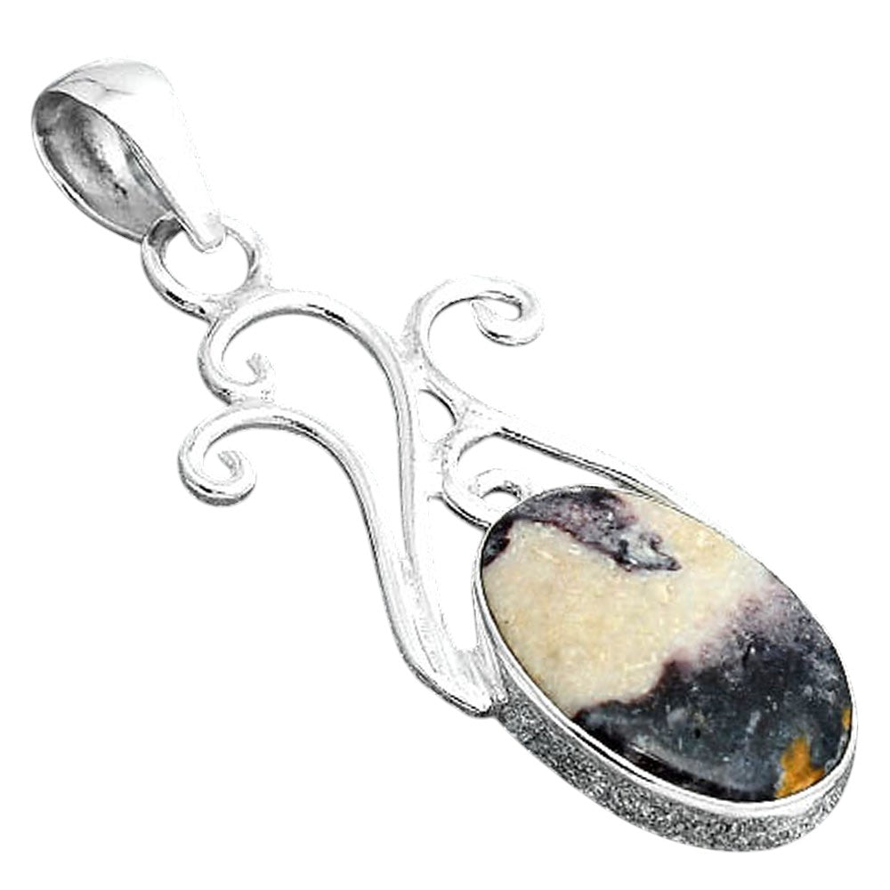 Natural Indian Blanket Jasper Pendant P-1358 SDP155856