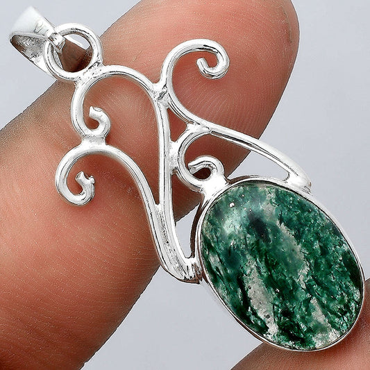 Natural Green Aventurine Pendant P-1358 SDP155860