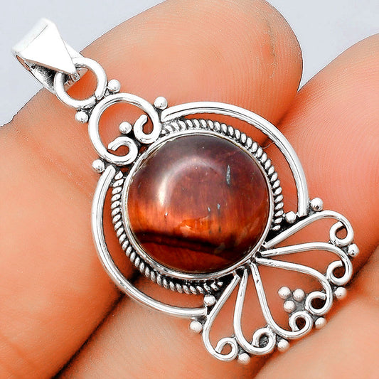 Natural Red Tiger Eye Pendant P-1544 SDP155876