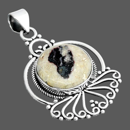 Natural Indian Blanket Jasper Pendant P-1544 SDP155878