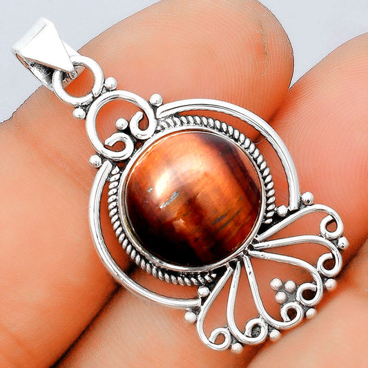 Natural Red Tiger Eye Pendant P-1544 SDP155884
