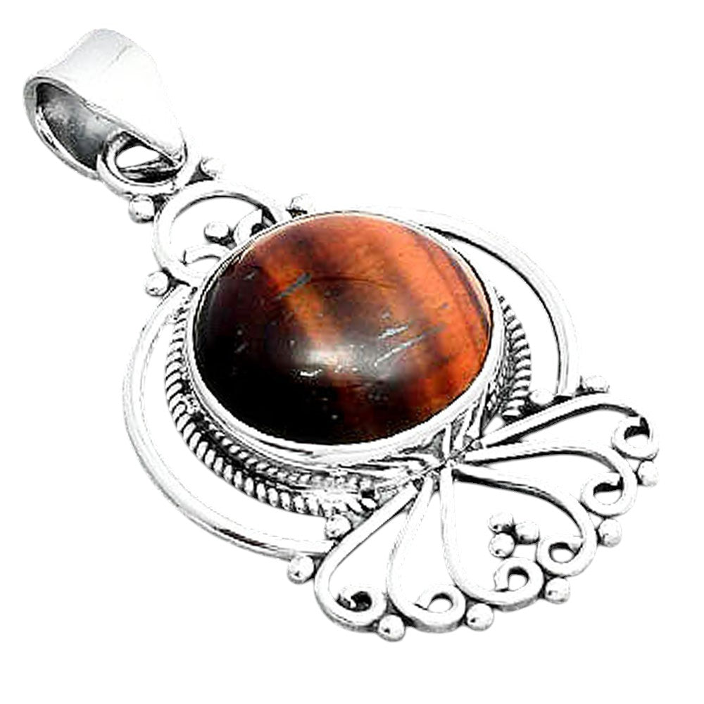 Natural Red Tiger Eye Pendant P-1544 SDP155884