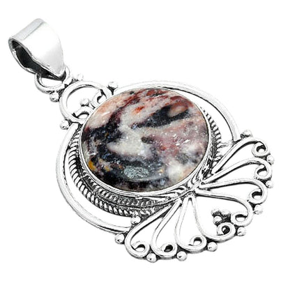 Natural Indian Blanket Jasper Pendant P-1544 SDP155887
