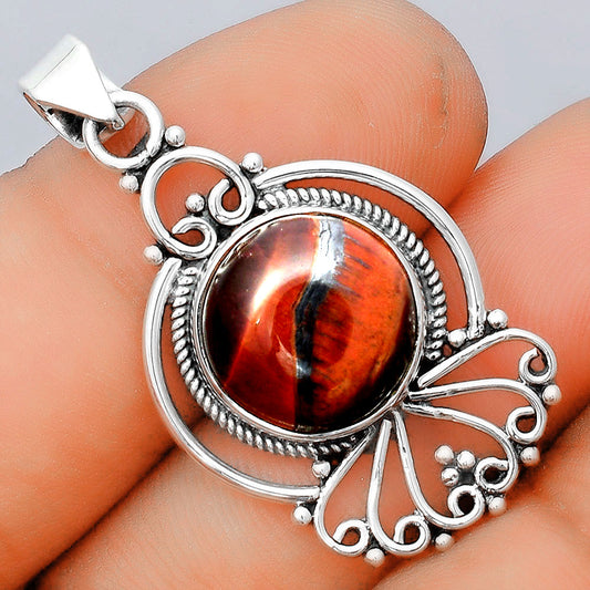 Natural Red Tiger Eye Pendant P-1544 SDP155895