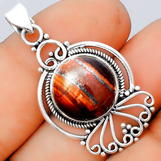 Natural Red Tiger Eye Pendant P-1544 SDP155897