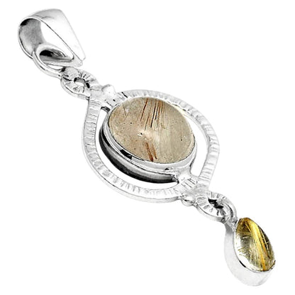 Natural Golden Rutile Pendant P-1115 SDP155912