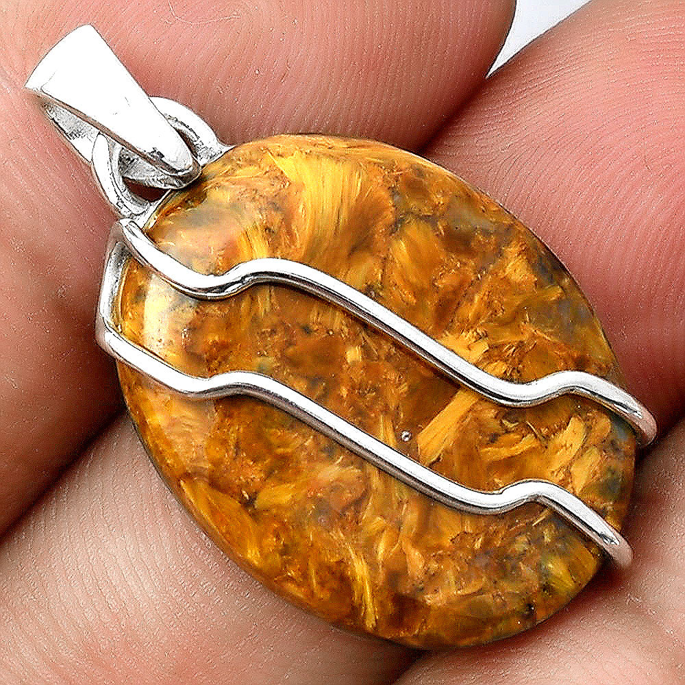 Natural Pietersite - Namibia Pendant P-1417 SDP155951