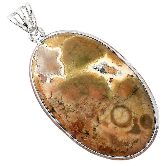 Natural Rhyolite - Rainforest Jasper Pendant P-1001 SDP155978