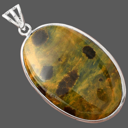 Natural Rhyolite - Rainforest Jasper Pendant P-1001 SDP155980