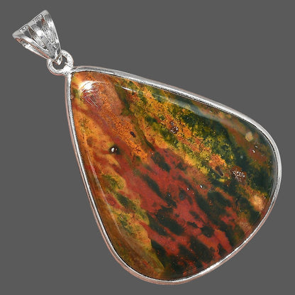 Natural Blood Stone - India Pendant P-1001 SDP155987