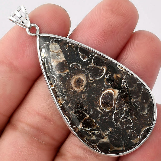 Natural Turtella Jasper - USA Pendant P-1001 SDP155989