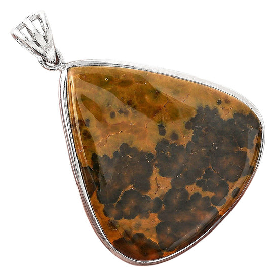 Natural Rhyolite - Rainforest Jasper Pendant P-1001 SDP156004