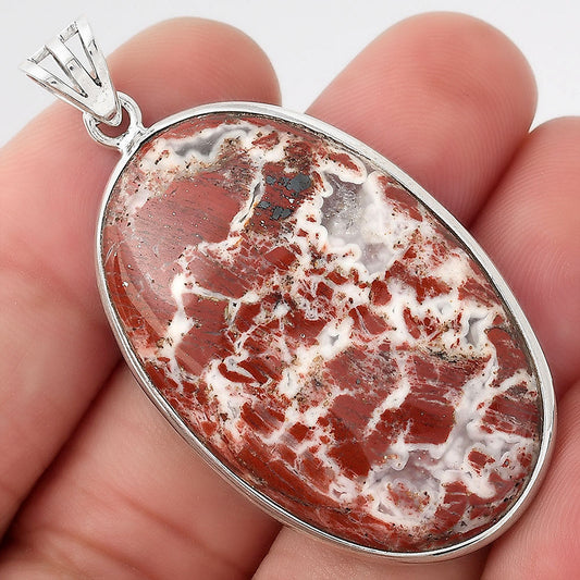 Natural Rosetta Picture Jasper Pendant P-1001 SDP156006