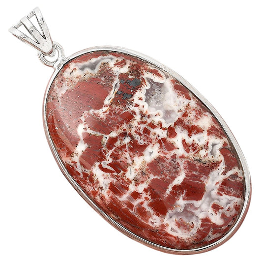 Natural Rosetta Picture Jasper Pendant P-1001 SDP156006