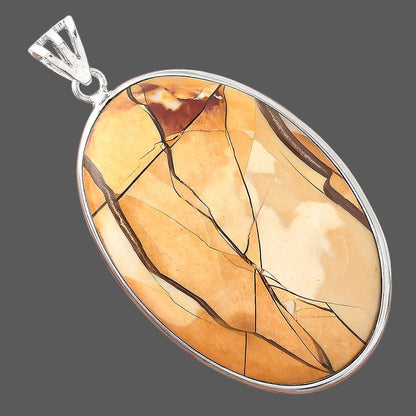 Natural Brecciated Mookaite Pendant P-1001 SDP156009