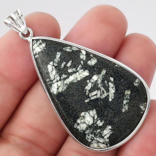 Natural Hornblende Pendant P-1001 SDP156020