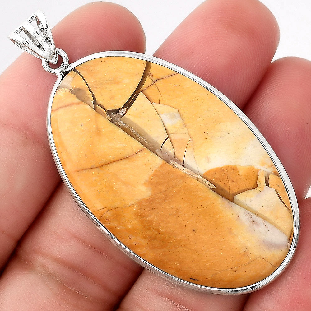 Natural Brecciated Mookaite Pendant P-1001 SDP156029