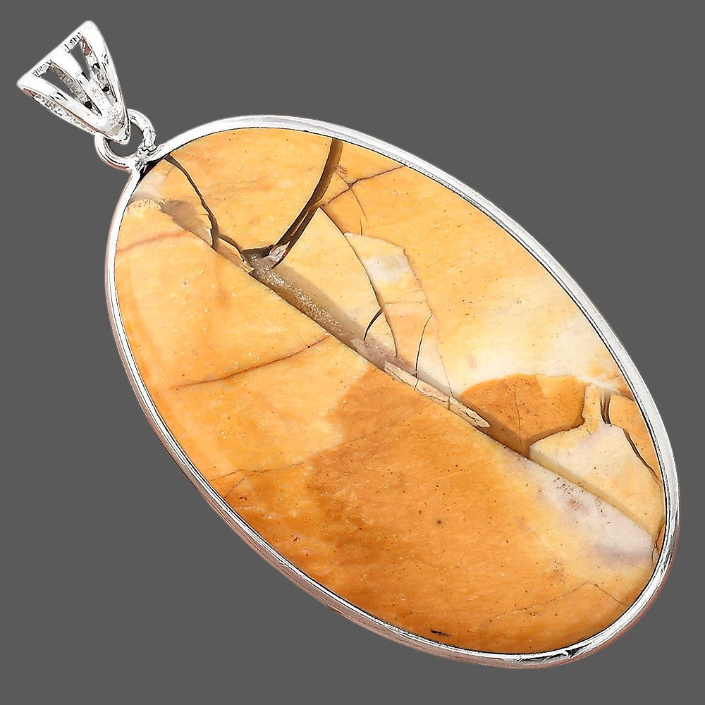 Natural Brecciated Mookaite Pendant P-1001 SDP156029
