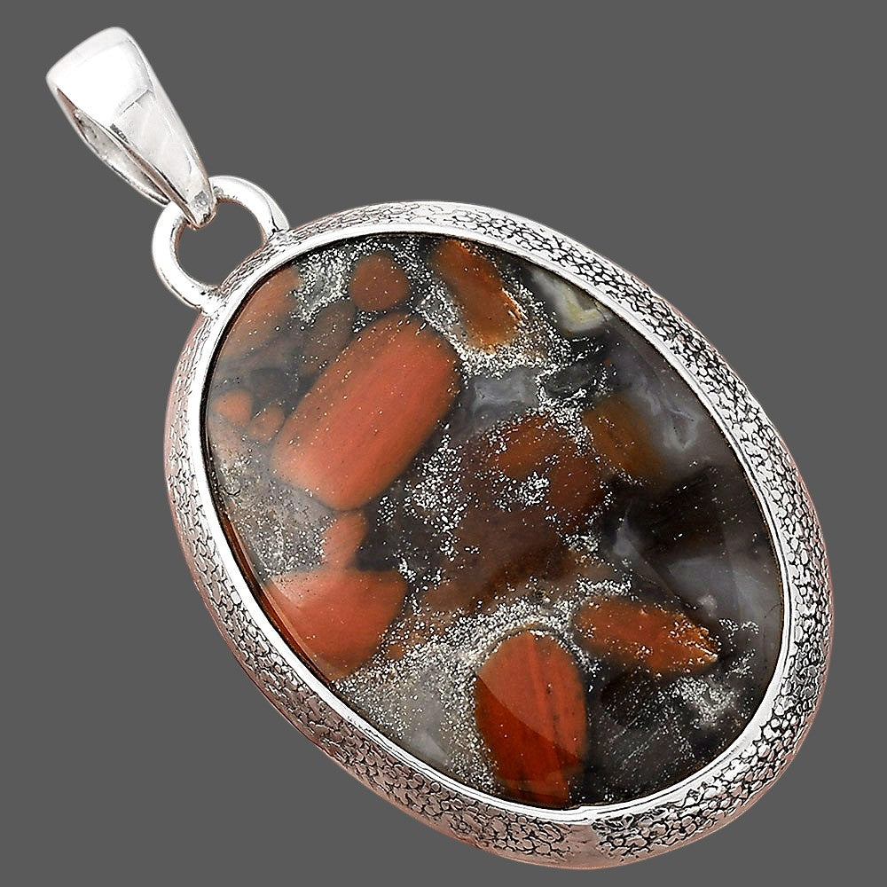 Natural Tabu Jasper Pendant P-1538 SDP156034