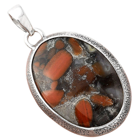 Natural Tabu Jasper Pendant P-1538 SDP156034