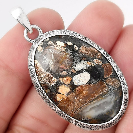 Natural Tabu Jasper Pendant P-1538 SDP156043