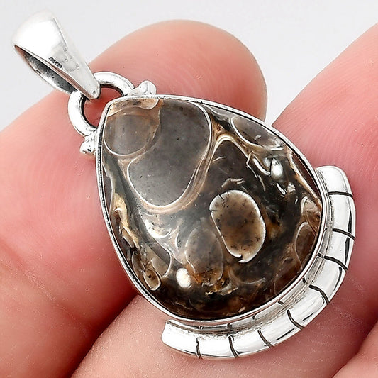 Natural Turtella Jasper - USA Pendant P-1415 SDP156047