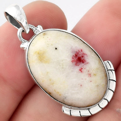 Natural Cinnabar Pendant P-1415 SDP156056