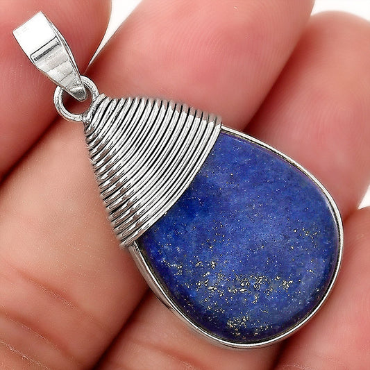 Natural Lapis - Afghanistan Pendant P-1411 SDP156089