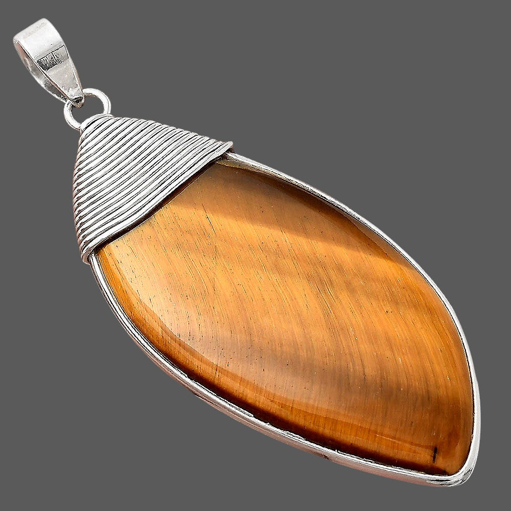 Natural Tiger Eye - Africa Pendant P-1411 SDP156091