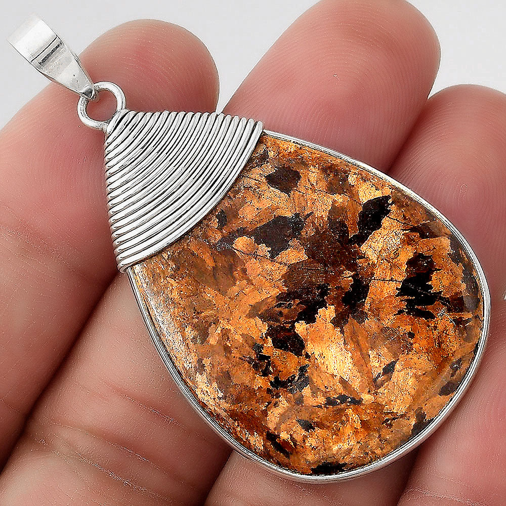 Natural Bronzite Pendant P-1411 SDP156094