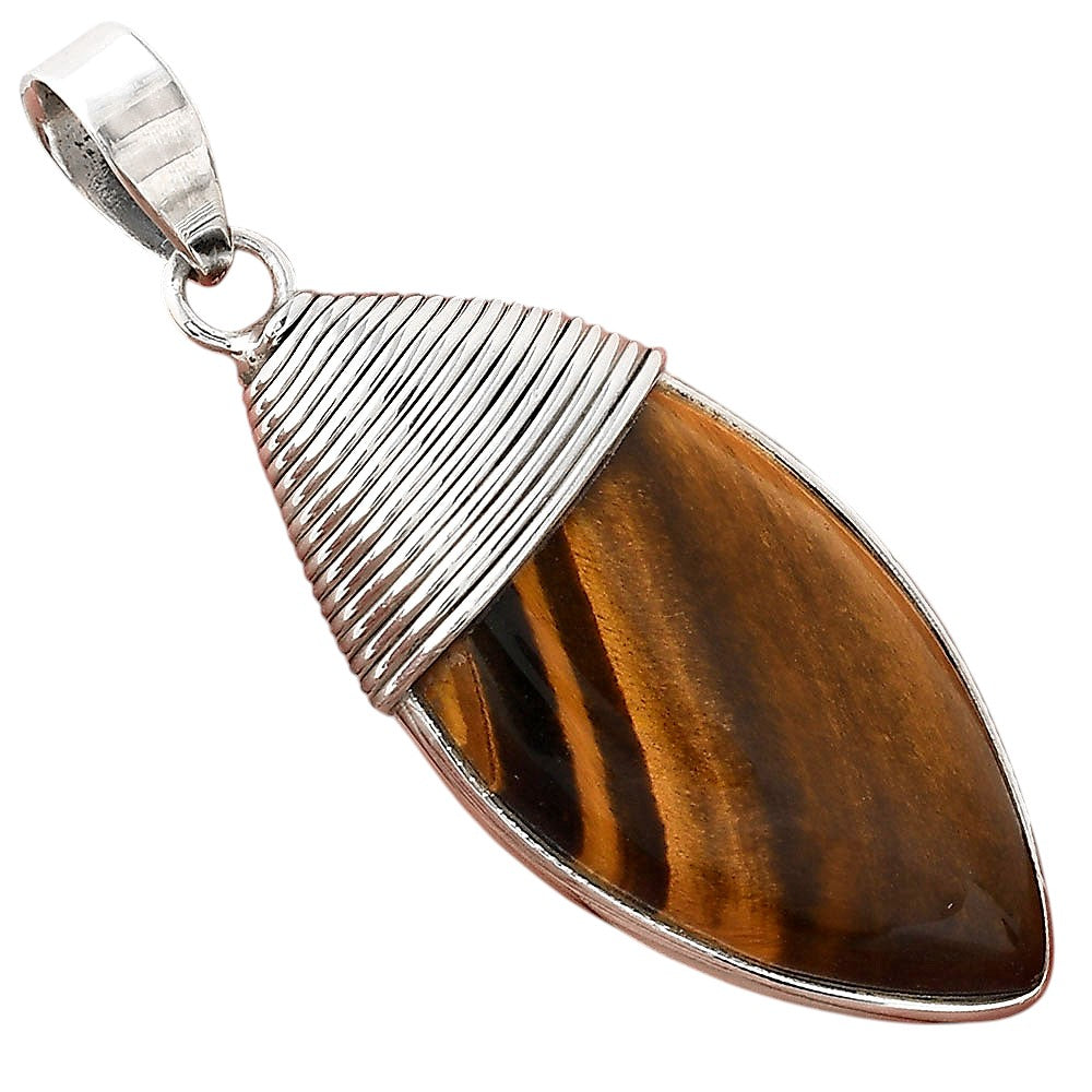 Natural Tiger Eye - Africa Pendant P-1411 SDP156097