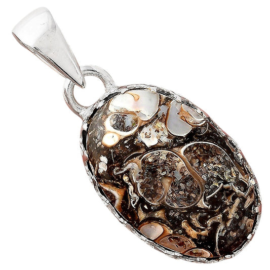 Natural Turtella Jasper - USA Pendant P-1325 SDP156110