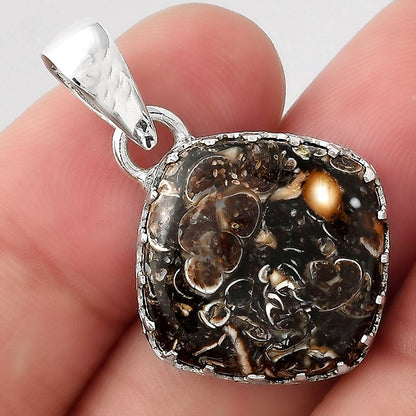 Natural Turtella Jasper - USA Pendant P-1325 SDP156111