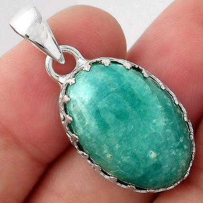 Natural Paraiba Amazonite Pendant P-1325 SDP156113