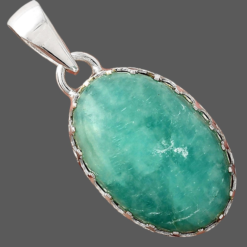 Natural Paraiba Amazonite Pendant P-1325 SDP156115