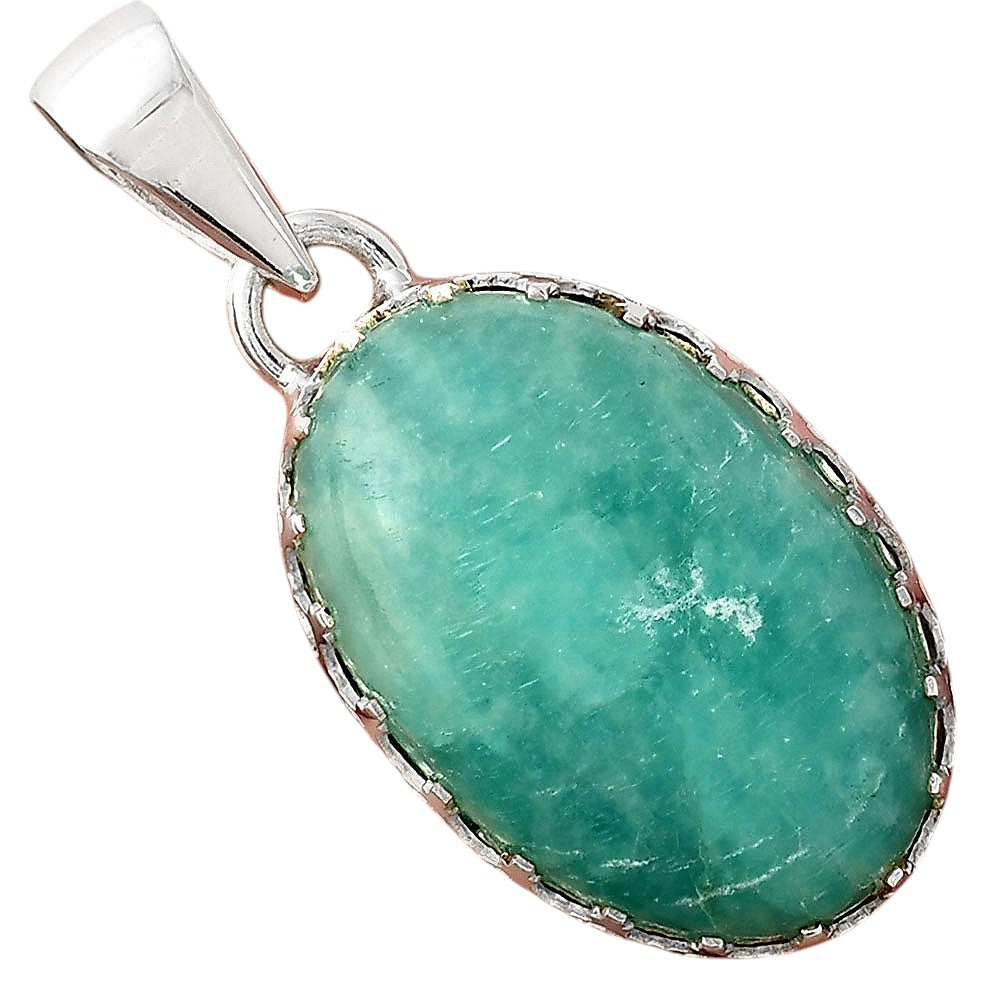 Natural Paraiba Amazonite Pendant P-1325 SDP156115