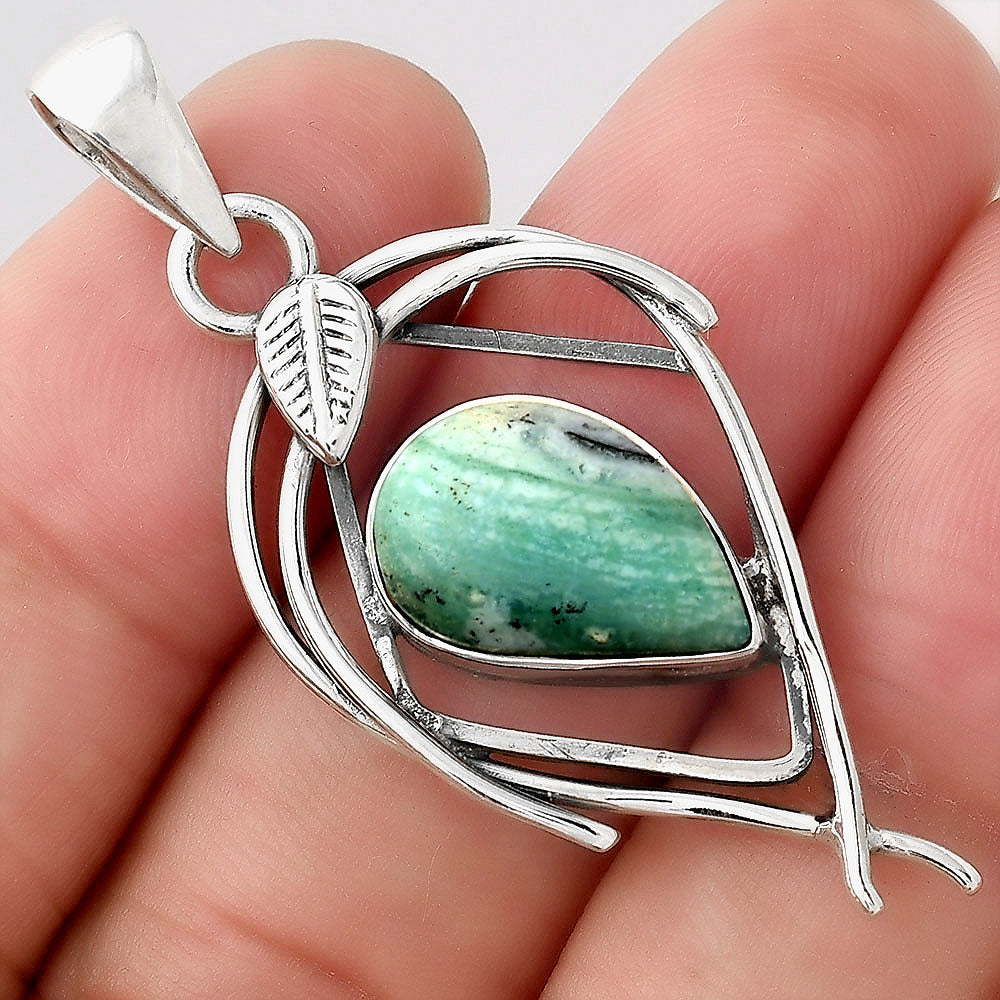 Dendritic Chrysoprase - Africa Pendant P-1504 SDP156123