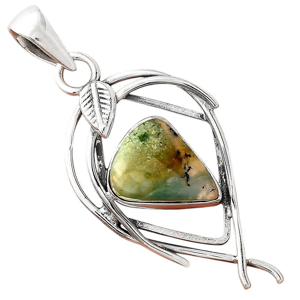 Dendritic Chrysoprase - Africa Pendant P-1504 SDP156124