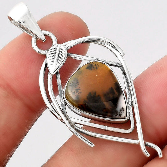 Natural Amethyst Sage Agate - Nevada Pendant P-1504 SDP156126