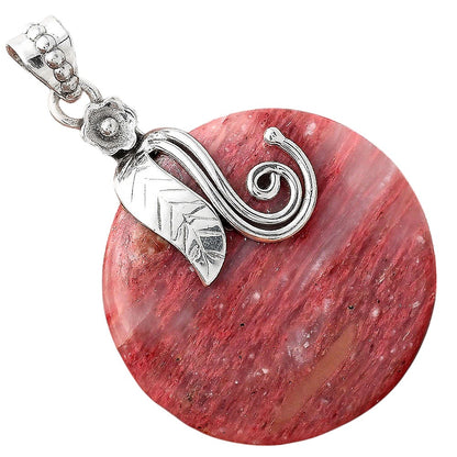 Natural Pink Tulip Quartz Pendant P-1582 SDP156140