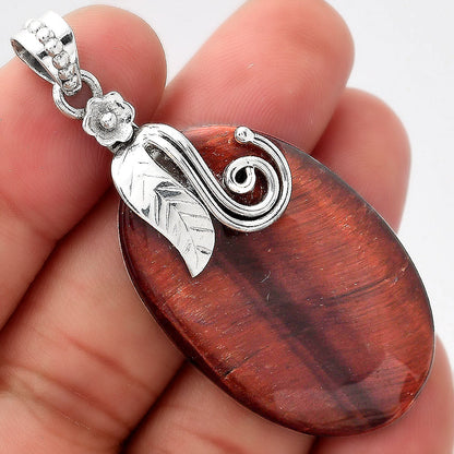 Natural Red Tiger Eye Pendant P-1582 SDP156146