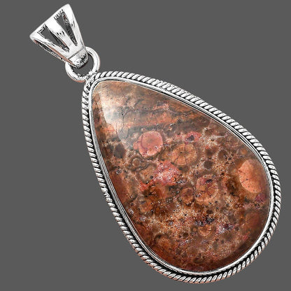 Natural Poppy Jasper Pendant P-1056 SDP156165